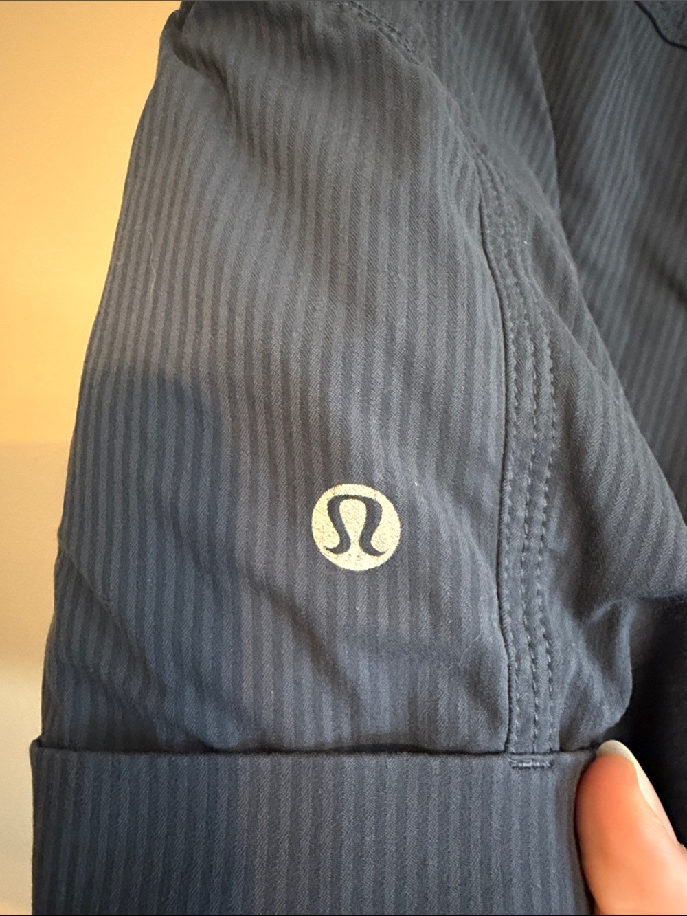 lululemon athletica Women's Gray Dance Studio Drawstring Athletic Shorts - Picture 3 of 6
